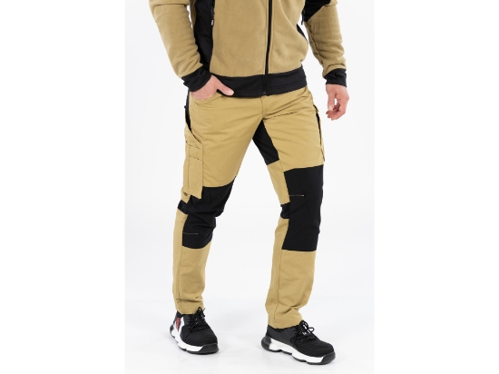 Imagine PANTALON DE LUCRU STRETCH. KAKI L