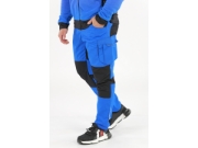 Imagine PANTALON DE LUCRU STRETCH. ALBASTRU M