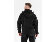 Imagine JACHETA SOFTSHELL CU GLUGA OBSIDIAN, 2XL