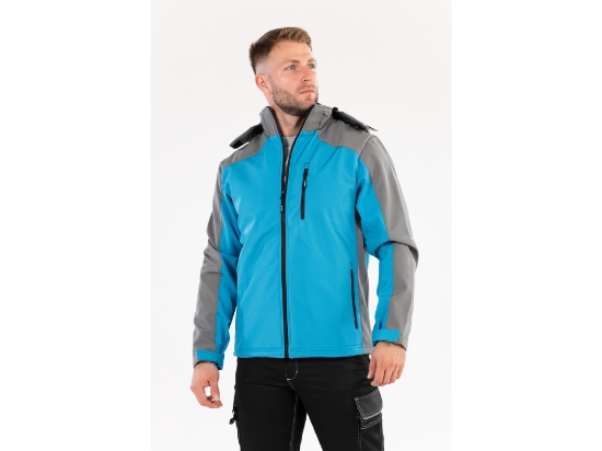 Imagine JACHETA SOFTSHELL CU GLUGA STRATUS, S