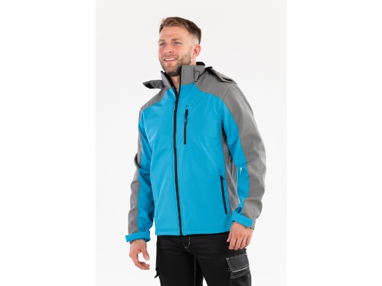 Imagine JACHETA SOFTSHELL CU GLUGA STRATUS, S
