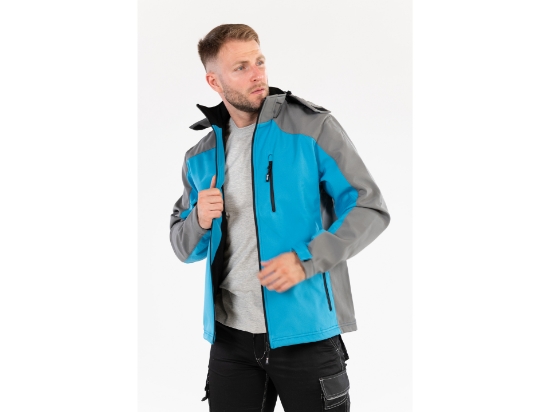 Imagine JACHETA SOFTSHELL CU GLUGA STRATUS, XL