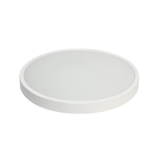 Imagine Lumină de plafon metal-MS-ABS LED 18W 1260Lm 3CCT (3000-4000-6000K) Ø335X65mm alb Arte Illumina Moonlight