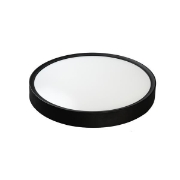 Imagine Lumină de plafon metal-MS-ABS LED 18W 1260Lm 3CCT(3000-4000-6000K) ϕ335X65mm Negru Arte Illumina Moonlight