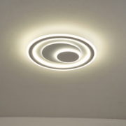 Imagine Lumină de plafon metal-plastic LED 60W 3300Lm 3CCT (3000-4000-6500K) 510X60mm Alb Arte Illumina Motivo