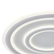 Imagine Lumină de plafon metal-plastic LED 60W 3840Lm 3CCT (3000-4000-6500K) 510X60mm Alb Arte Illumina Motivo