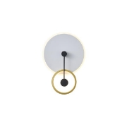 Imagine Aplica de perete metal-plastic LED 16W 1000Lm 3000K 68X280X400mm aurie Arte Illumina O Clock