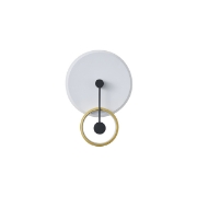 Imagine Aplica de perete metal-plastic LED 16W 1000Lm 3000K 68X280X400mm aurie Arte Illumina O Clock