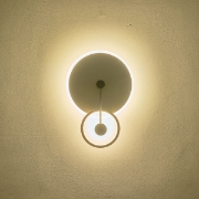 Imagine Aplica de perete metal-plastic LED 16W 1000Lm 3000K 68X280X400mm aurie Arte Illumina O Clock