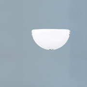 Imagine Aplica de perete din sticlă 1X27 Max 15W 300X90mm Alb-Silver Arte Illumina Paros