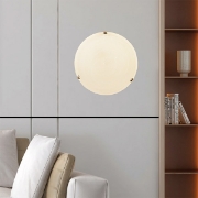 Imagine Lumină de tavan cu sticlă 2XE27 Max 15W Ø400mm Transparent-Bronz Arte Illumina Eris