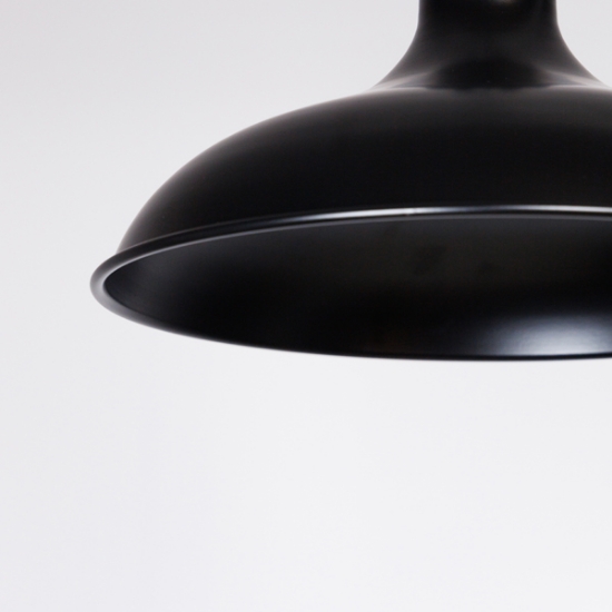 Imagine Abajur metalic Ø360mm negru Arte Illumina Siros