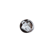 Imagine Lampa suspendată metalică rotundă cu un singur LED 6.3W 648Lm 3000K Ø200X1388mm argintie Arte Illumina Perforato