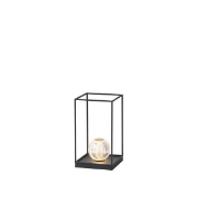 Imagine Lampă de birou metal-plastic LED 4W 100Lm 3000K 180X180X320mm neagră Arte Illumina Box