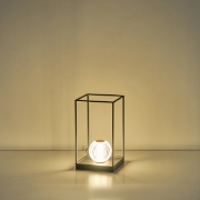 Imagine Lampă de birou metal-plastic LED 4W 100Lm 3000K 180X180X320mm neagră Arte Illumina Box