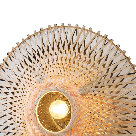Imagine Aplica de perete Vento 1XE27 Max 15W 400X140mm Maro-Negru Arte Illumina Cyclone