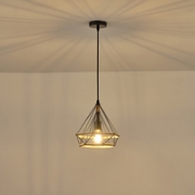 Imagine Lampa suspendată rope-metal single light 527 Max 15W Ø250X1320mm negru-khaki Arte Illumina Flare