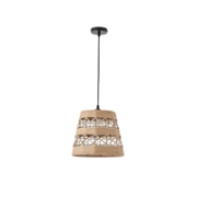 Imagine Lampa suspendată rope-metal unică HELIOS 15W D300X1350mm negru-khaki