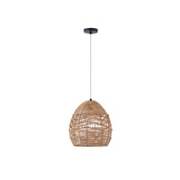 Imagine Lampa suspendată din bambus Aithra 1xE27 max 15W Ø300x1510mm maro
