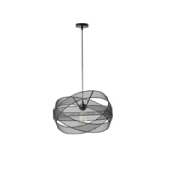 Imagine Lumină suspendată metalică 1xE27 max 15W 250x1280mm neagră Arte Illumina OGGI