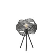 Imagine Lampă de birou metalică 1XE27 Max 15W Ø300X470mm Neagră Arte Illumina OGGI