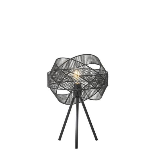 Imagine Lampă de birou metalică 1XE27 Max 15W Ø300X470mm Neagră Arte Illumina OGGI