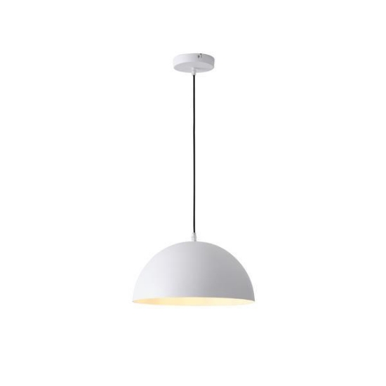 Imagine Lampa suspendată metalică cu un singur corp 1x27 Max 15W 350X1270mm alb Arte Illumina LAVA