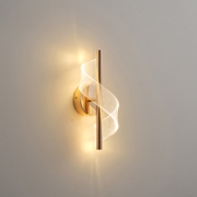 Imagine Aplica LED acrilic 8W 720Lm 3000K 300X130mm aurie