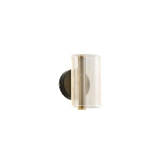 Imagine Aplica LED acrilic 8W 720Lm 3000K 105X175mm model Dots Pattern negru Arte Illumina Sparky