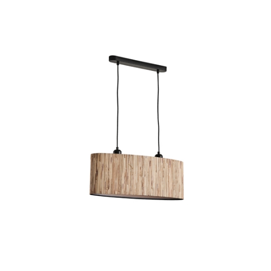 Imagine Lampa Suspendată Pampas 2Lumină 2XE27 Max 15W 580X1290mm Cremă Arte Illumina AENON