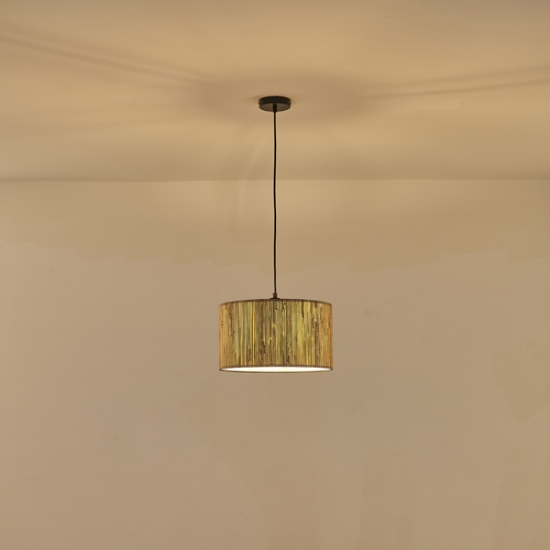 Imagine Lampa suspendată Pampas cu un singur corp 1xE27 max 15W Ø350x1260mm crem Arte Illumina AENON