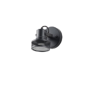 Imagine Spotlight de tavan Net Metal 1XGU10 Max 5W 165X100X152mm Negru Arte Illumina Solun