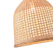 Imagine Lumină suspendată Bamboo Single Light 1XE27 Max 15W Ø310X1580mm Crem Arte Illumina Earthy