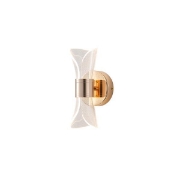 Imagine Aplica de perete LED acrilic 8W 720Lm 3000K 105X225mm Dots Rose Gold Arte Illumina TELA