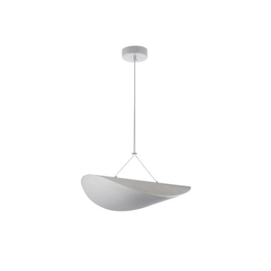 Imagine Lampa suspendată Tyvek LED 12W 540Lm 3000K Ø500mm alb Arte Illumina Nefi
