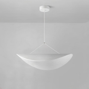 Imagine Lampa suspendată Tyvek LED 15W 675Lm 3000K 600mm alb Arte Illumina NEFI