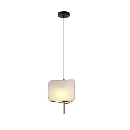 Imagine Lumină suspendată din material, unică, 1xE14, max 8W, 250x900mm, crem, Arte Illumina Tuscany