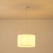 Imagine Lampa suspendată din material, unică, 1xE27 max 15W, 300x1230mm, neagră, Arte Illumina Era