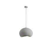Imagine Lumină suspendată din poliestiren cu un singur corp 1XE27 max 15W Ø340X1750mm alb Arte Illumina Aeonic