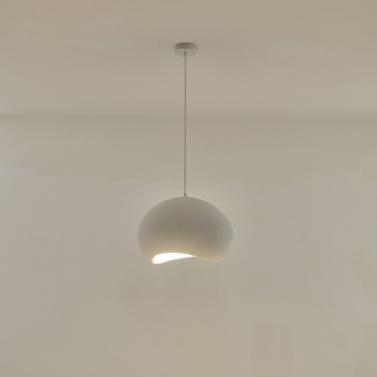 Imagine Lumină suspendată din poliestiren cu un singur corp 1XE27 max 15W Ø340X1750mm alb Arte Illumina Aeonic