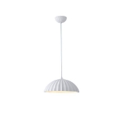 Imagine Lumină suspendată din gips, un singur corp de iluminat 1XE27 max 15W Ø300X1630mm alb Arte Illumina Calco