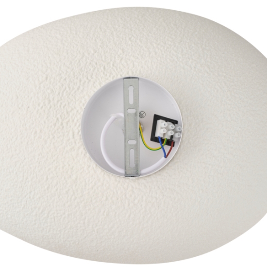 Imagine Lumină de tavan din polistiren 1XE27 max 15W Ø50cm alb Arte Illumina Teral