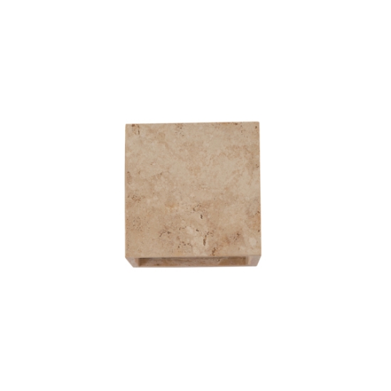 Imagine Aplica de perete Travertin 1XG9 Max 7W 120X120mm Arte Illumina Lito