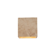 Imagine Aplica de perete Travertin 1XG9 Max 7W 120X120mm Arte Illumina Lito