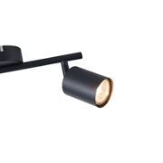 Imagine Spot metal 2light 2xgu10 max 7w 300x130mm negru arte illumina olymp