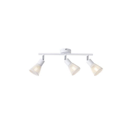 Imagine Spot cu rețea metalică 3 lumini 3XE14 max 8W 390X80X145mm alb Arte Illumina Meshy