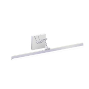 Imagine Candelabru baie metal-aluminiu-plastic LED 16W 1260Lm 3CCT(3000-4000-6000K) 800X150mm IP44 argintiu Arte Illumina BAIN