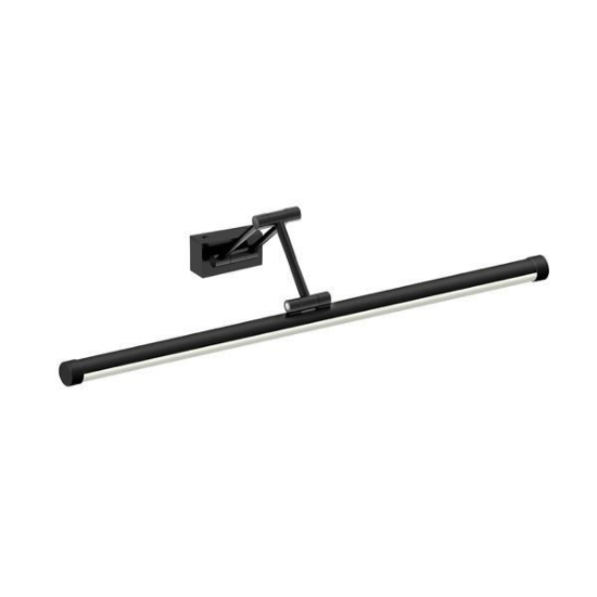 Imagine Pendul pentru baie metal-aluminiu-plastic LED 14W 1260Lm 3CCT (3000-4000-6000K) 600X55mm (bază 80X40mm) IP44 negru Arte Illumina Lano