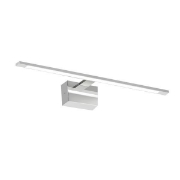 Imagine Pendul pentru baie metal-aluminiu-acril LED 14W 1260Lm 3CCT(3000-4000-6000K) 680X42mm (Bază 80X40mm) IP44 argintiu Arte Illumina Zenglow
