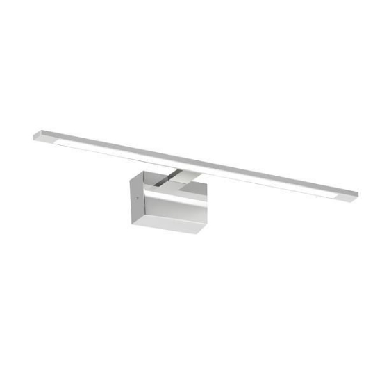 Imagine Pendul pentru baie metal-aluminiu-acril LED 14W 1260Lm 3CCT(3000-4000-6000K) 680X42mm (Bază 80X40mm) IP44 argintiu Arte Illumina Zenglow